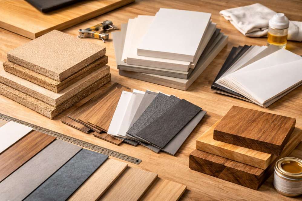 Phân biệt các loại gỗ công nghiệp trong thiết kế nội thất