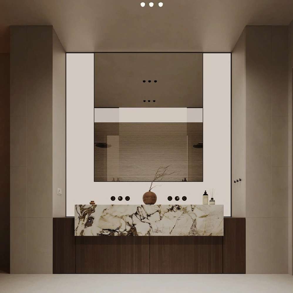 Thiết kế phòng tắm phong cách Contemporary