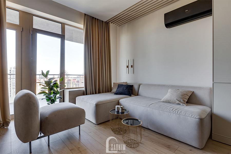 Hoàn Thiện Thiết Kế Thi Công Nội Thất Chung Cư La Casta Tower 48m2