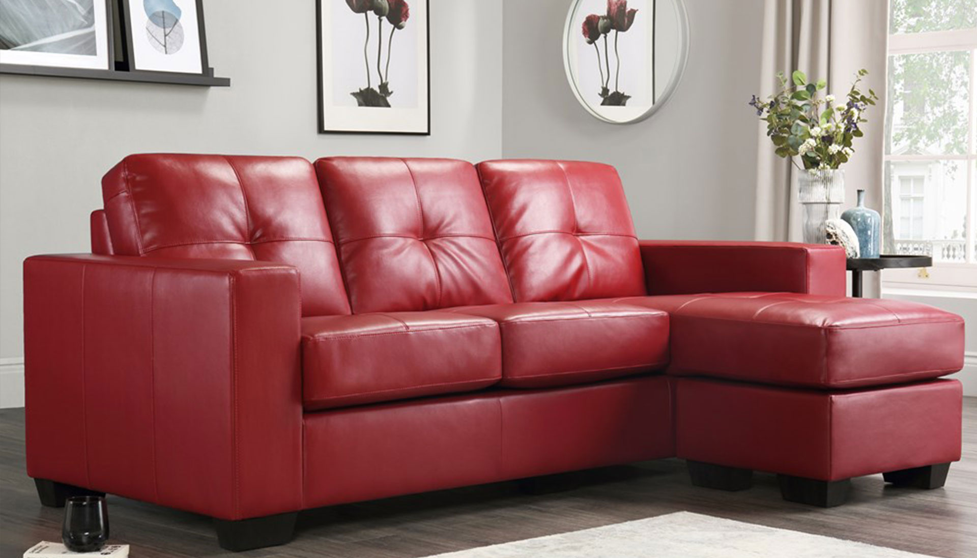 Sofa Nỉ, Sofa Phong Cách Scandinavian GHS-856