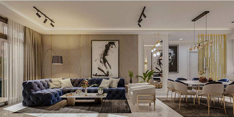 Mẫu Thiết Kế Nội Thất Biệt Thự 2 Tầng Đẹp 240m2 Ở Hải Phòng