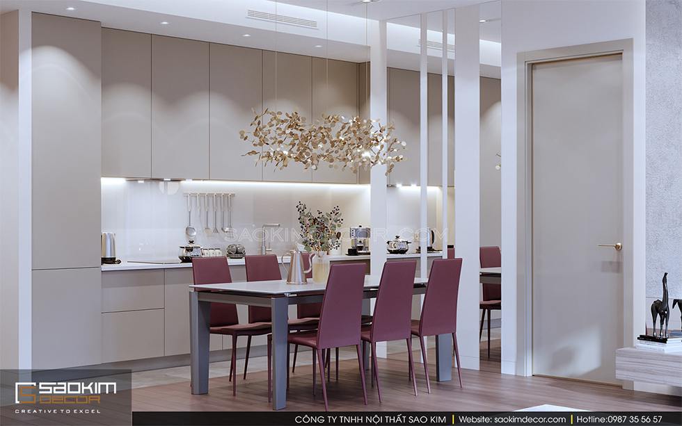 Thiết kế nội thất phòng bếp
