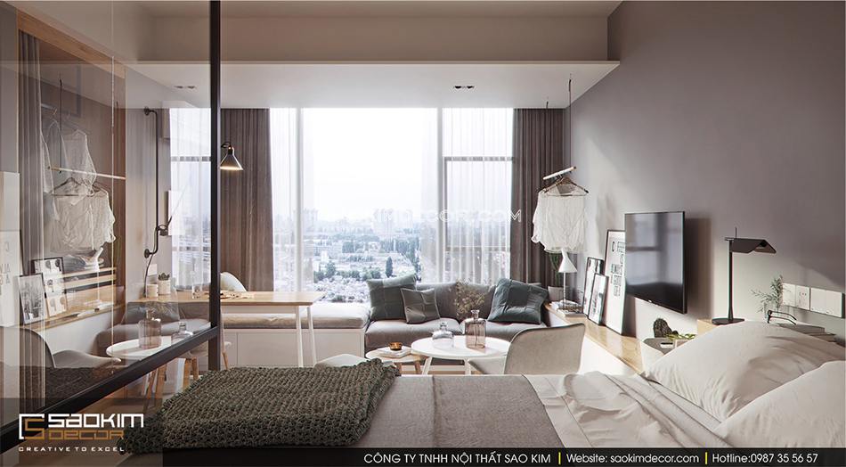 Thiết kế nội thất chung cư mini