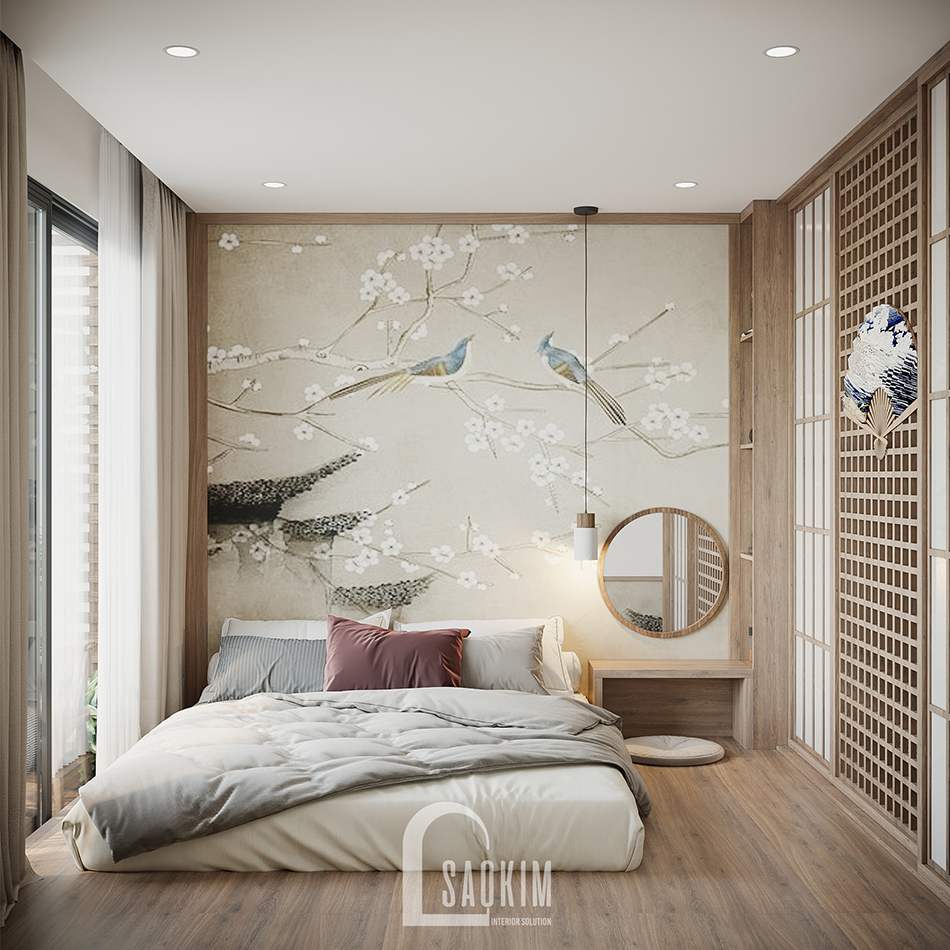 Thiết Kế Nội Thất Nhật Bản Cho Căn Hộ Studio Vinhomes Ocean Park