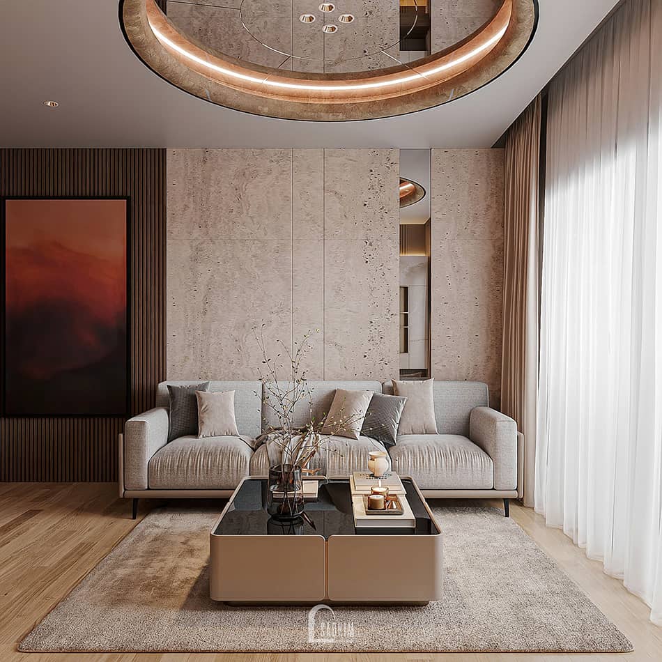 Khám phá thiết kế nội thất chung cư The Nelson 83m² phong cách hiện đại -&nbsp;sang trọng, tinh tế, tối ưu công năng