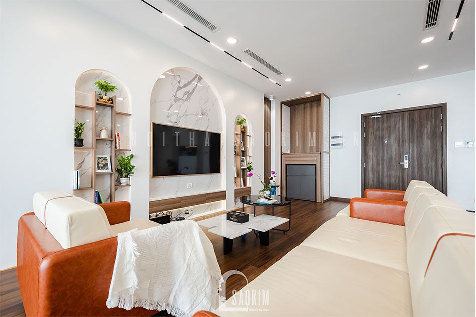 Thi công nội thất căn hộ cao cấp chung cư The Zen Gamuda 157m2 phong cách hiện đại và dấu ấn cá nhân