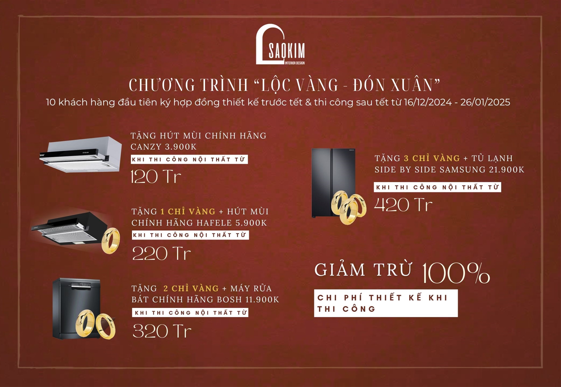 Chương tình khuyến mãi chào mừng 30/04 - 01/05