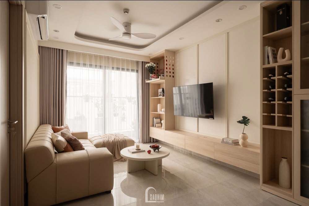 Thiết kế nội thất chung cư Feliz Homes mang phong cách hiện đại