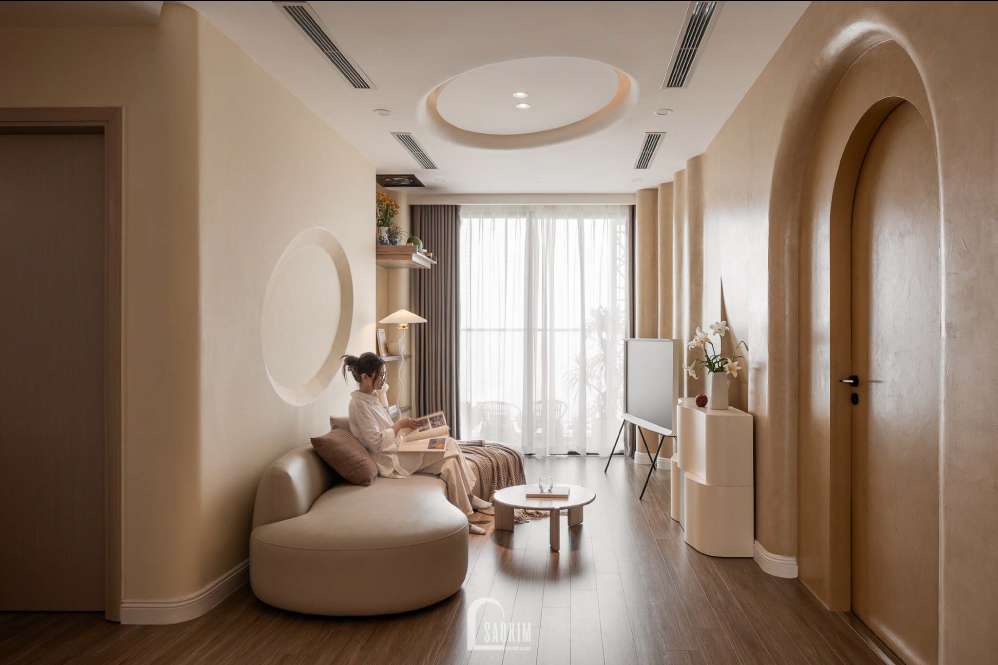 Thiết kế nội thất chung cư phong cách Wabi Sabi dự án Anland LakeView