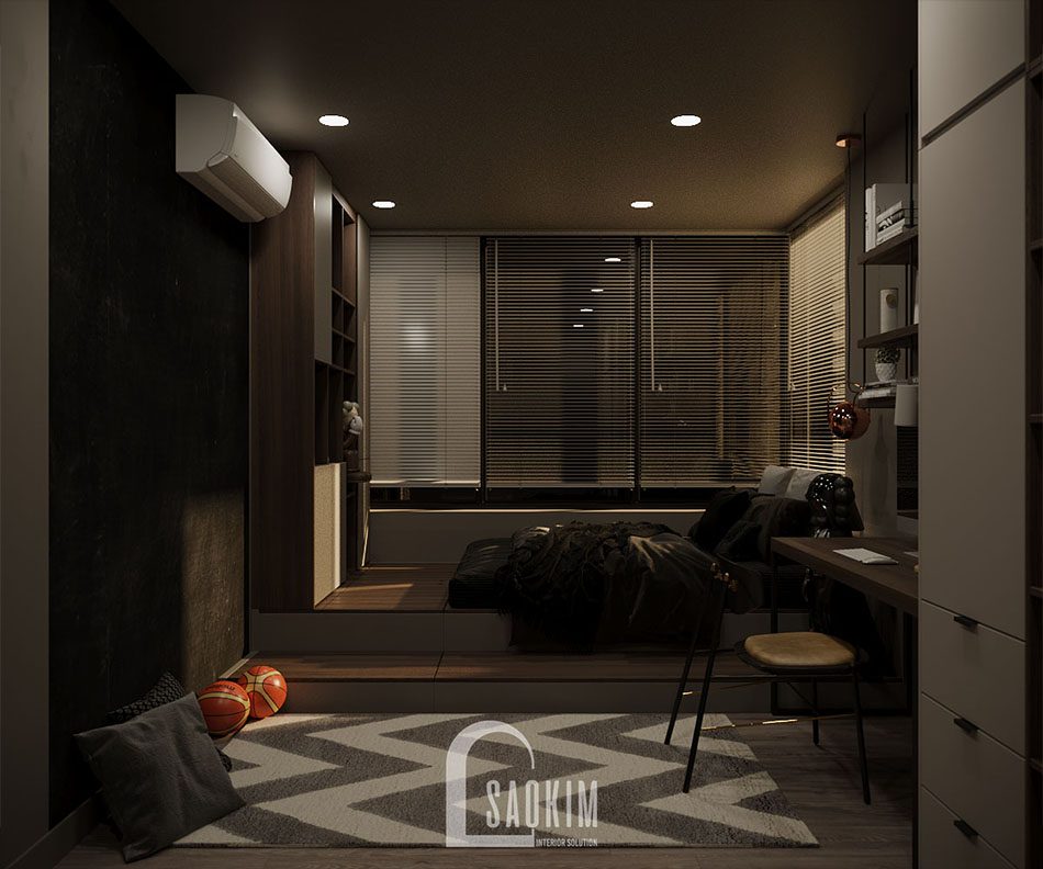 Thiết kế nội thất chung cư cao cấp 150m2 theo phong cách hiện đại